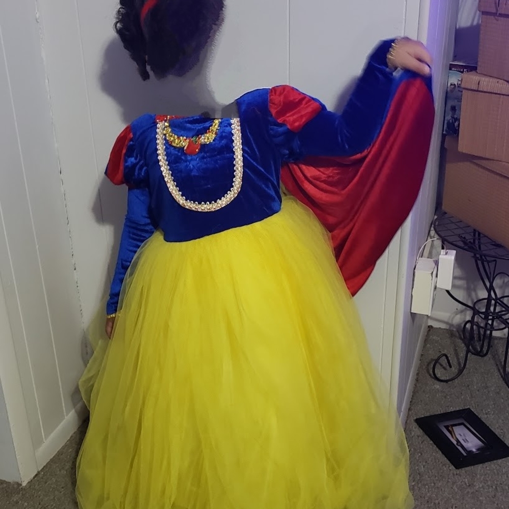 Enchanting Fairy Tale Costume - Royal Blue and Sunny Yellow